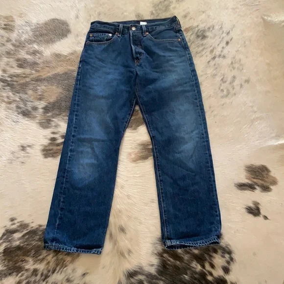 Vintage Levi’s 501 Straight-Leg Non-Stretch 100% Cotton Denim Jeans W31 L30 - Picture 3 of 15